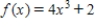 Find the relative extrema, if any, of the function. Use the second derivative test, if applicable. 