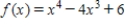 Find the relative maxima and relative minima, if any, of the function. 