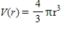 The volume of a spherical cancerous tumor is given by . If the radius of a tumor is estimated at 0.8 cm, with a maximum error in measurement of 0.006 cm, determine the error that might occur when the volume of the tumor is calculated. Round the answer to the nearest thousandth, if necessary. ± __________ cm<sup>3</sup>