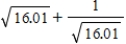 Use a differential to approximate . Round the result to five decimal places, if necessary. 