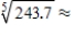 Use a differential to approximate the quantity. Round the result to the nearest thousandth, if necessary. __________