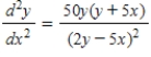 <strong>Find the second derivative of the function defined implicitly by the equation. </strong> A) B) C) D) E)
