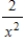 <strong>Find the derivative by solving the given implicit equation for y explicitly in terms of x. </strong> A) B) C) 2x D) 2