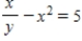 <strong>Find the derivative by solving the given implicit equation for y explicitly in terms of x. </strong> A) B) C) D)