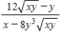 <strong>Find by implicit differentiation. </strong> A) B) C) D)