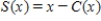 Suppose measures an economy's personal consumption expenditure and x the personal income, both in billions of dollars. Then, measures the economy's savings corresponding to an income of x billion dollars. Then . The quantity dS/dx is called the marginal propensity to save. For the consumption function , where and x are measured in billions of dollars, find the marginal propensity to save when . 