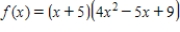 Find the derivative of the function. ​   ​