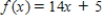 <strong>Use the four-step process to find the slope of the tangent line to the graph of the given function at any point. </strong> A) B) C) D) 0