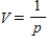 At a temperature of 20°C, the volume V (in liters) of 1.33 g of O<sub>2</sub> is related to its pressure p (in atmospheres) by the formula . What is the average rate of change of V with respect to p as p increases from to ? What is the rate of change of V with respect to p when ?