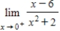 <strong>Find the indicated one-sided limit. </strong> A) 3 B) -3 C) 4 D) -4 E) 0