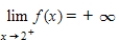 <strong>Use the graph of the function f to find , and , if the limit exists. </strong> A) ; ; B) ; ; C) ; ; does not exist D) ; ;
