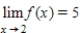 <strong>Use the graph of the function f to find , and , if the limit exists. </strong> A) ; ; B) ; ; C) ; ; does not exist D) ; ;