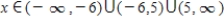 <strong>Find the values of x for which the function is continuous. </strong> A) B) C) D)