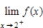 Use the graph of the function f to find , and , if the limit exists. If it does not, answer none. = __________ = __________ = __________ 