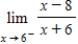 Find the one-sided limit, if it exists. If it does not, answer none. 