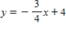 <strong>Use the intercept form of an equation of a line to find an equation of a line with the x-intercept 3 and the y-intercept 4. </strong> A) B) C) D) E) 