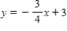 <strong>Use the intercept form of an equation of a line to find an equation of a line with the x-intercept 3 and the y-intercept 4. </strong> A) B) C) D) E) 