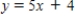 <strong>Find an equation of the line that passes through the points (1, 3) and (3, 13). </strong> A) B) C) D) E) 