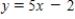<strong>Find an equation of the line that passes through the points (1, 3) and (3, 13). </strong> A) B) C) D) E) 