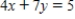 <strong>Given the equation , if x decreases by 2 units, what is the corresponding change in y? </strong> A) B) C) D) E) 