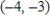 <strong>Find the coordinates of the points that are 5 units away from the origin and have a y-coordinate equal to -3. </strong> A) and B) and C) and D) and E) and