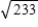 <strong>Find the distance between the points (-2, -3) and (6, 10). </strong> A) B) C) D) E)