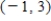 Find the distance between the points and .