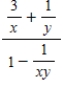 Perform the indicated operations and simplify the expression. 