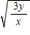 Rationalize the numerator of the expression. ​   ​