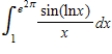 Evaluate the integral. 