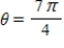 Determine a positive angle and a negative angle that are coterminal angles of the angle θ. Use degree measure. Positive angle: __________° Negative angle: __________°