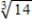Estimate the value of the radical by using three iterations of the Newton-Raphson method with the indicated initial guess for the function. Round your answer to six decimal places, if necessary. ; ;