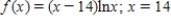 Find the Taylor series of the function at the indicated point. Give the interval of convergence for the series. 