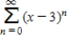 Consider the series . Find the radius of convergence of the power series. __________ Find the interval of convergence of the power series. __________