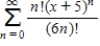 Consider the series . Find the radius of convergence of the power series. __________ Find the interval of convergence of the power series. __________