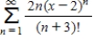 Consider the series . Find the radius of convergence of the power series. __________ Find the interval of convergence of the power series. __________