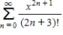 Consider the series . Find the radius of convergence of the power series. __________ Find the interval of convergence of the power series. __________