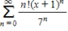 Consider the series . Find the radius of convergence of the power series. __________ Find the interval of convergence of the power series. __________