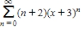 Consider the series . Find the radius of convergence of the power series. __________ Find the interval of convergence of the power series. __________