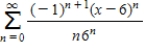 Consider the series . Find the radius of convergence of the power series. __________ Find the interval of convergence of the power series. __________