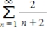 Use the integral test to determine whether the following series is convergent or divergent. 