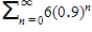 Consider the series . Determine whether the geometric series converges or diverges. If it converges, find its sum.