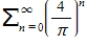 Consider the series . Determine whether the geometric series converges or diverges. If it converges, find its sum.