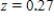 <strong>Let Z be the standard normal variable. Find the value of z if z satisfies   . Round your answer to the nearest hundredth. ​</strong> A)   B)   C)   D)   E)   <div style=padding-top: 35px> 