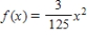 Find the mean of the random variable x associated with the probability density function over the indicated interval. ; 