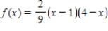 Find the mean of the random variable x associated with the probability density function over the indicated interval. ​   ;   ​