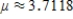 <strong>Find the mean of the random variable x associated with the probability density function over the indicated interval. Round your answer to four decimal places. ​   ;   ​</strong> A) ​   B) ​   C) ​   D) ​   E) ​   <div style=padding-top: 35px> 