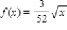 Find the mean of the random variable x associated with the probability density function over the indicated interval. ; 