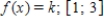 Find the value of the constant k so that the function is a probability density function in the indicated interval. 