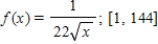 <strong>The function f is a probability density function defined on the given interval. Find   . ​   ​</strong> A) ​   B) ​   C) ​   D) ​   E) ​   <div style=padding-top: 35px> 